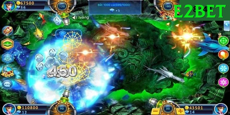 Game Bắn Cá Đổi Thưởng - e2bet - Âm thanh sống động